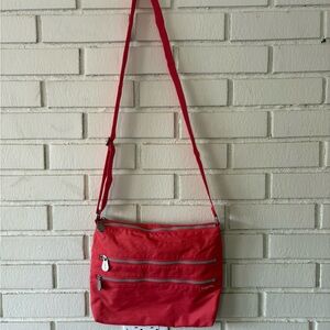 Pink Baggallini Crossboy Purse